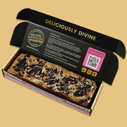 Filthy Footlong Oreo brownie top view