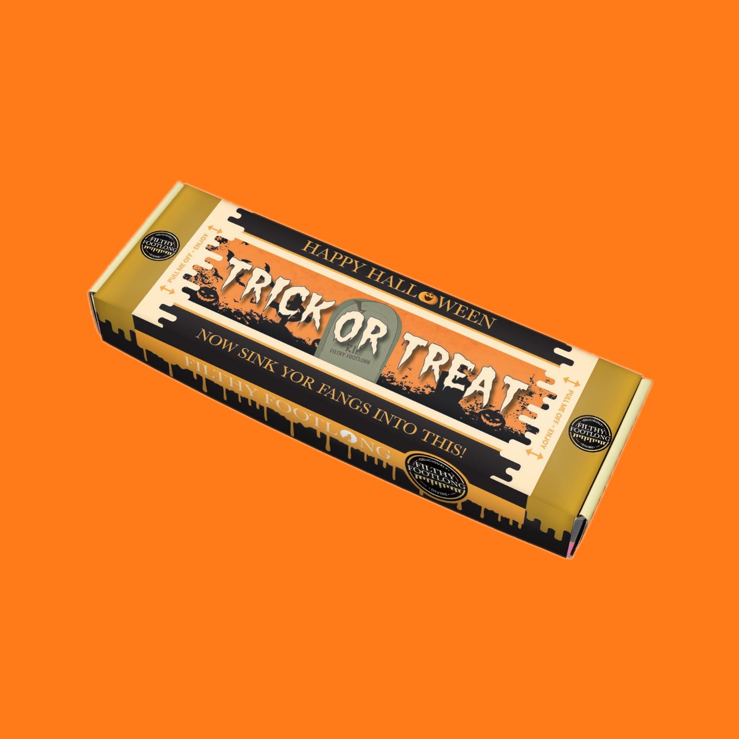 Halloween Filthy Footlong brownie sleeve